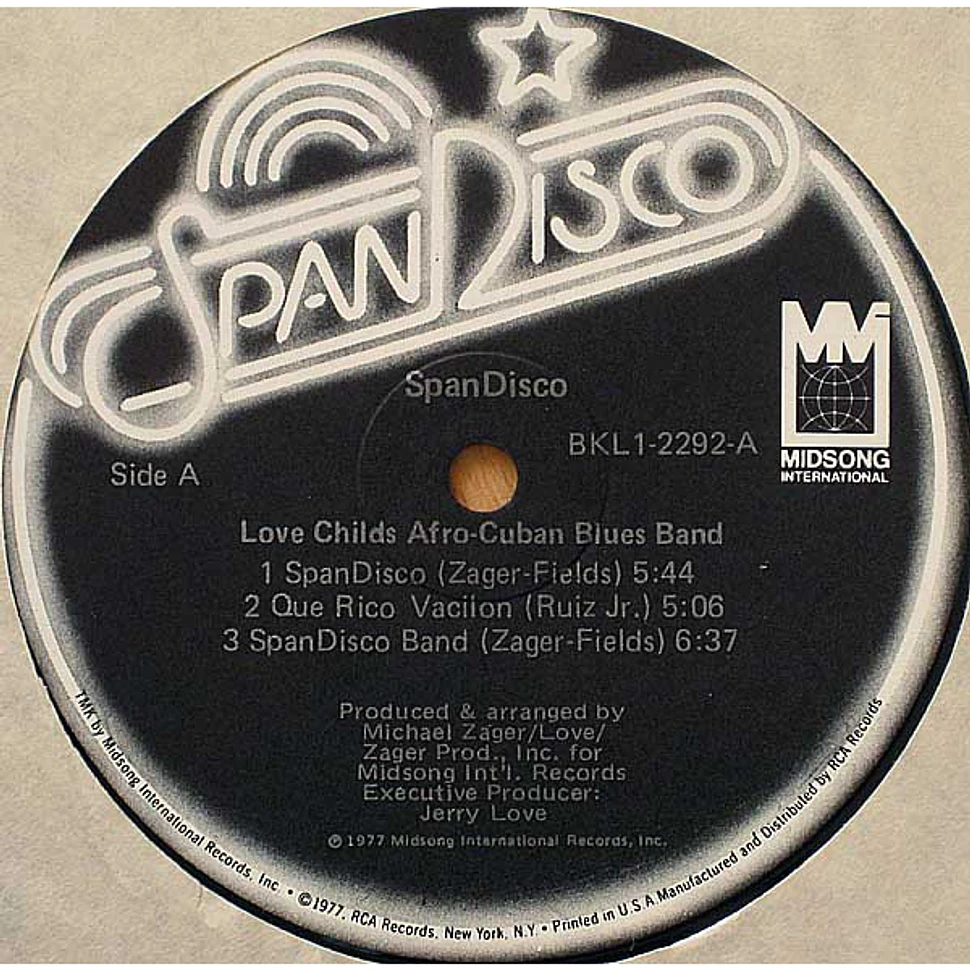 Love Childs Afro Cuban Blues Band - SpanDisco