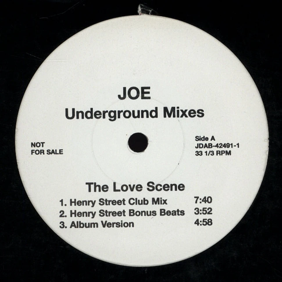 Joe - The Love Scene- Underground Mixes