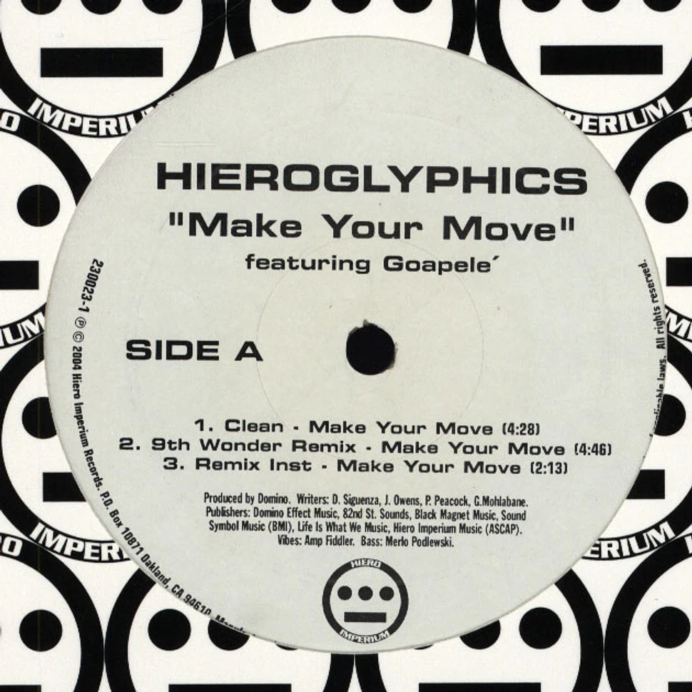 Hieroglyphics - Make Your Move / Love Flowin'
