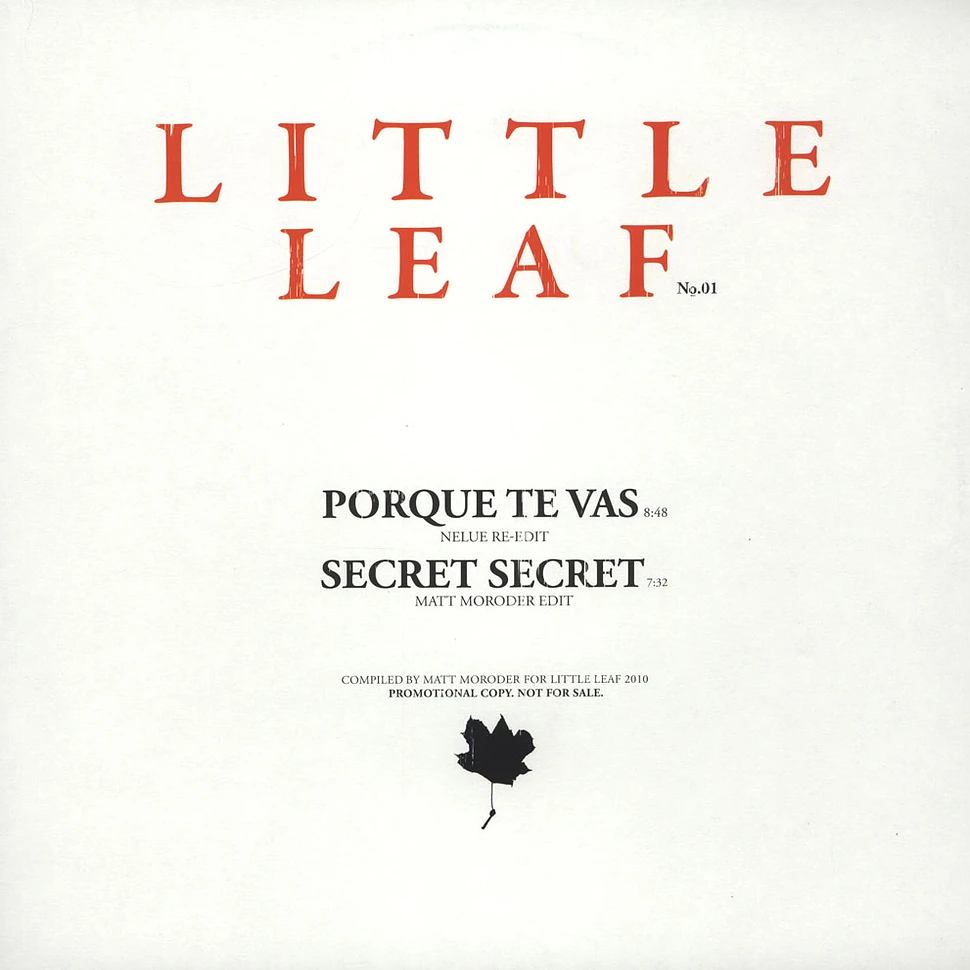 V.A. - Little Leaf Volume 1