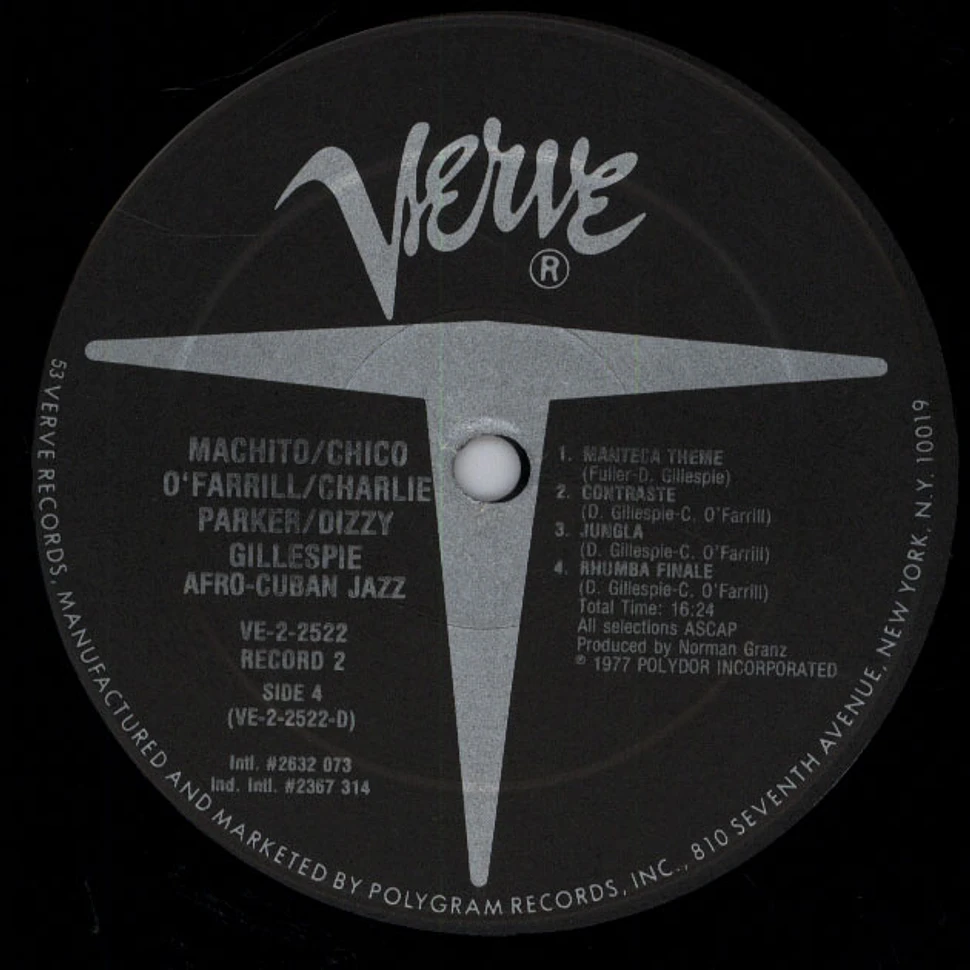 Machito / Chico O'Farrill / Charlie Parker / Dizzy Gillespie - Afro Cuban Jazz