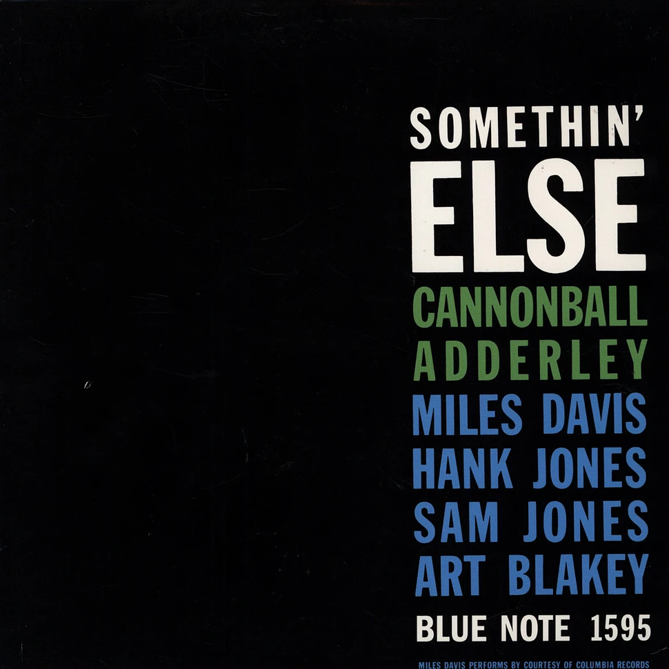 Cannonball Adderley - Somethin' Else