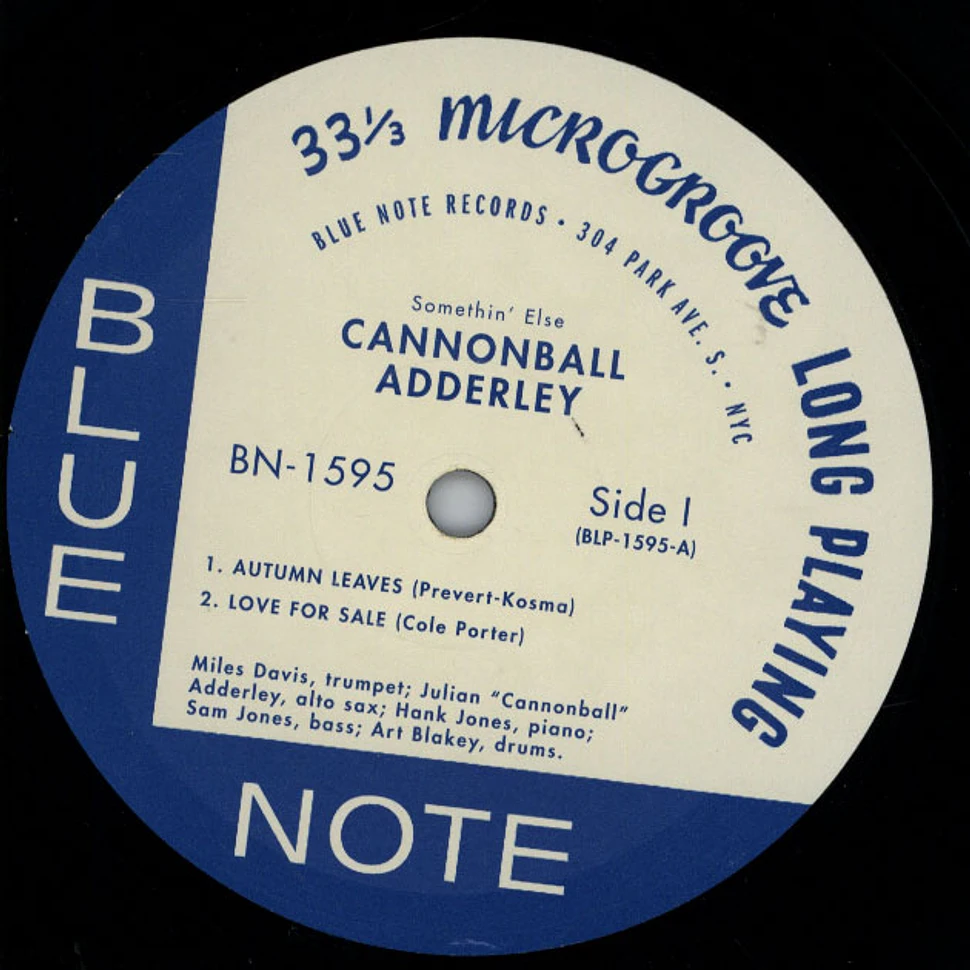 Cannonball Adderley - Somethin' Else