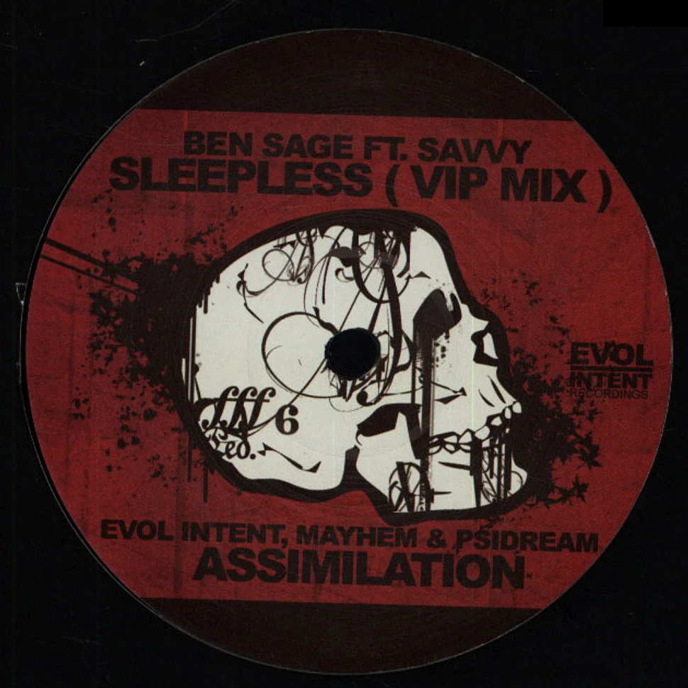 Evol Intent, Mayhem & Psidream / Ben Sage - Assimilation / Sleepless (VIP Mix)