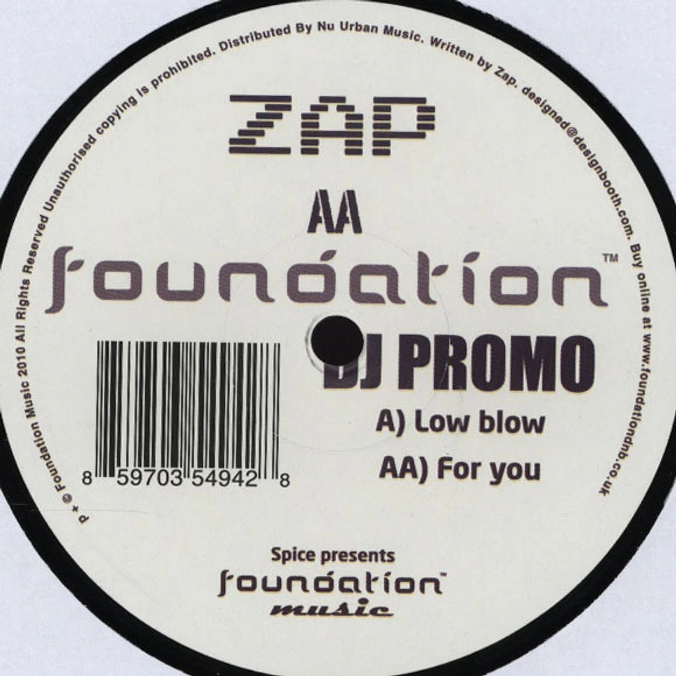 Zap - Low Blow / For Yo