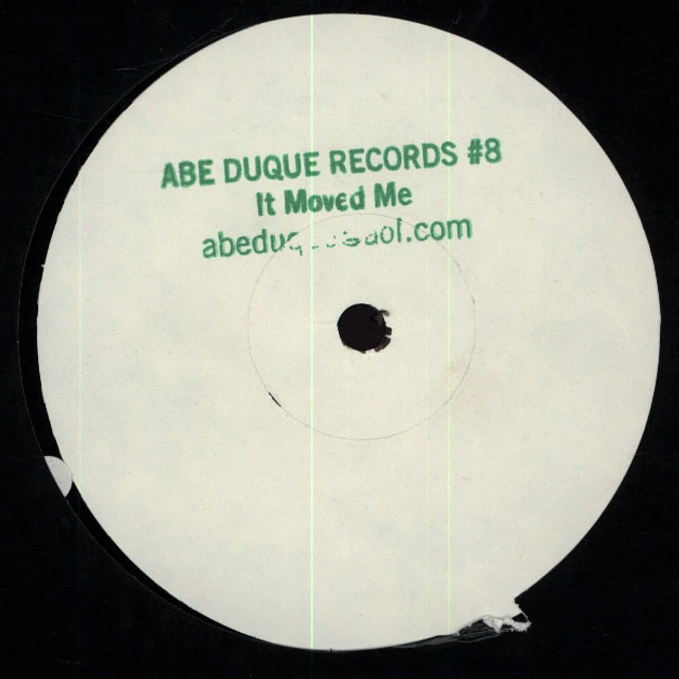 Abe Duque - It Moved Me