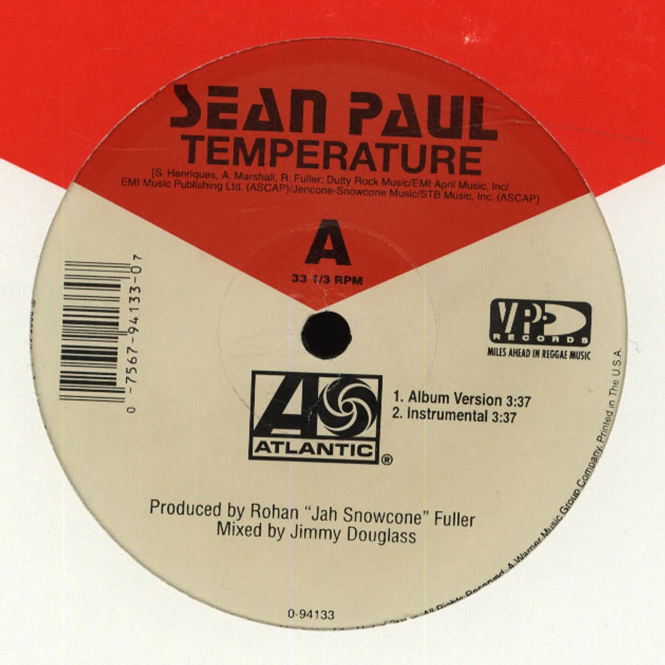 Sean Paul - Temperature / Breakout