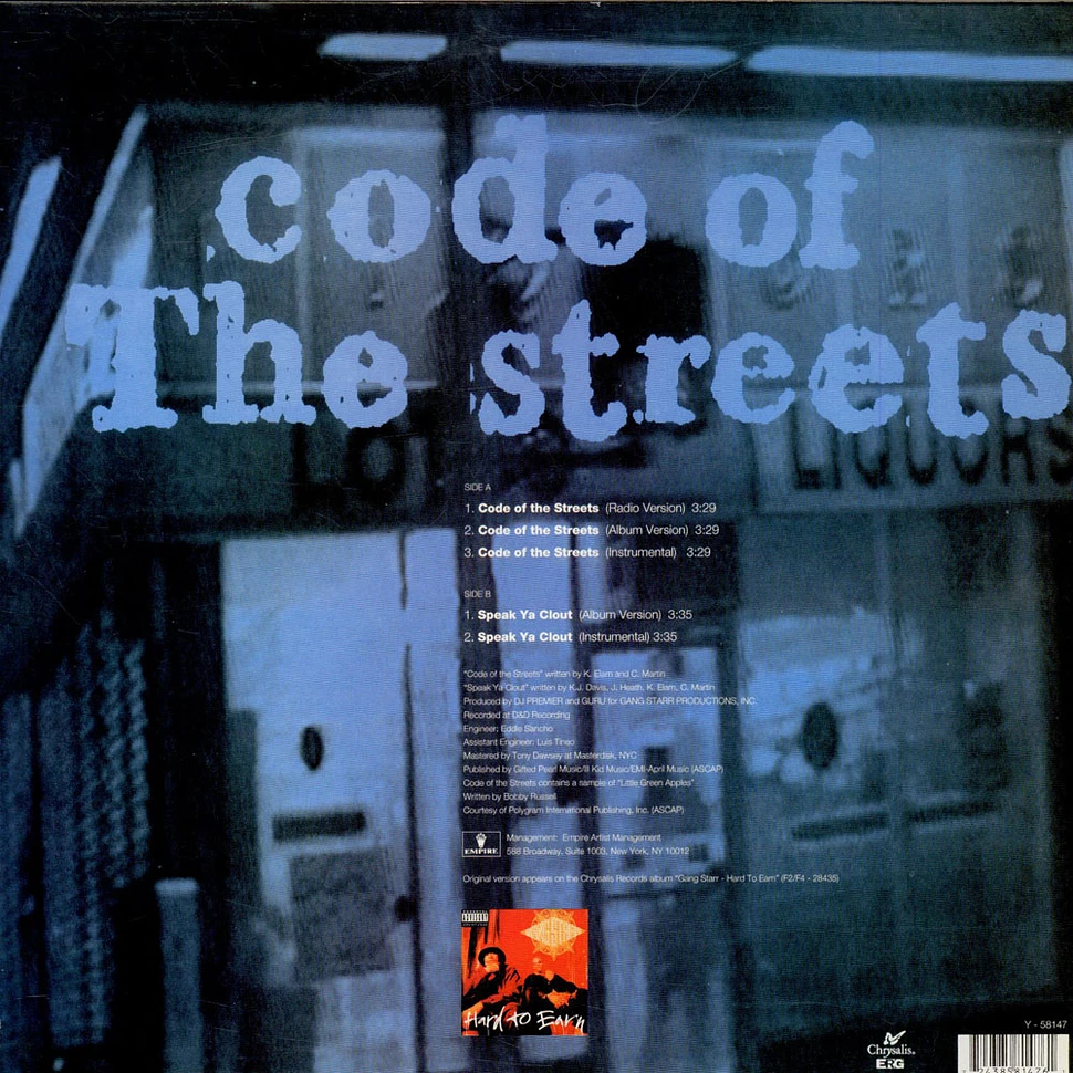 Gang Starr - Code Of The Streets