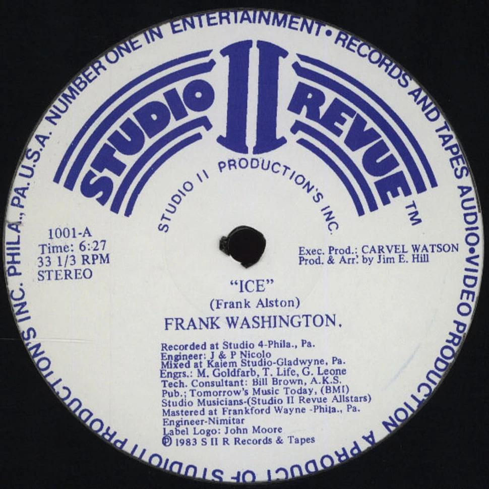 Frank Washington - Ice