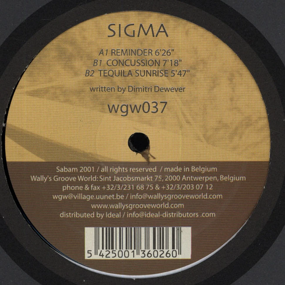 Sigma - Reminder