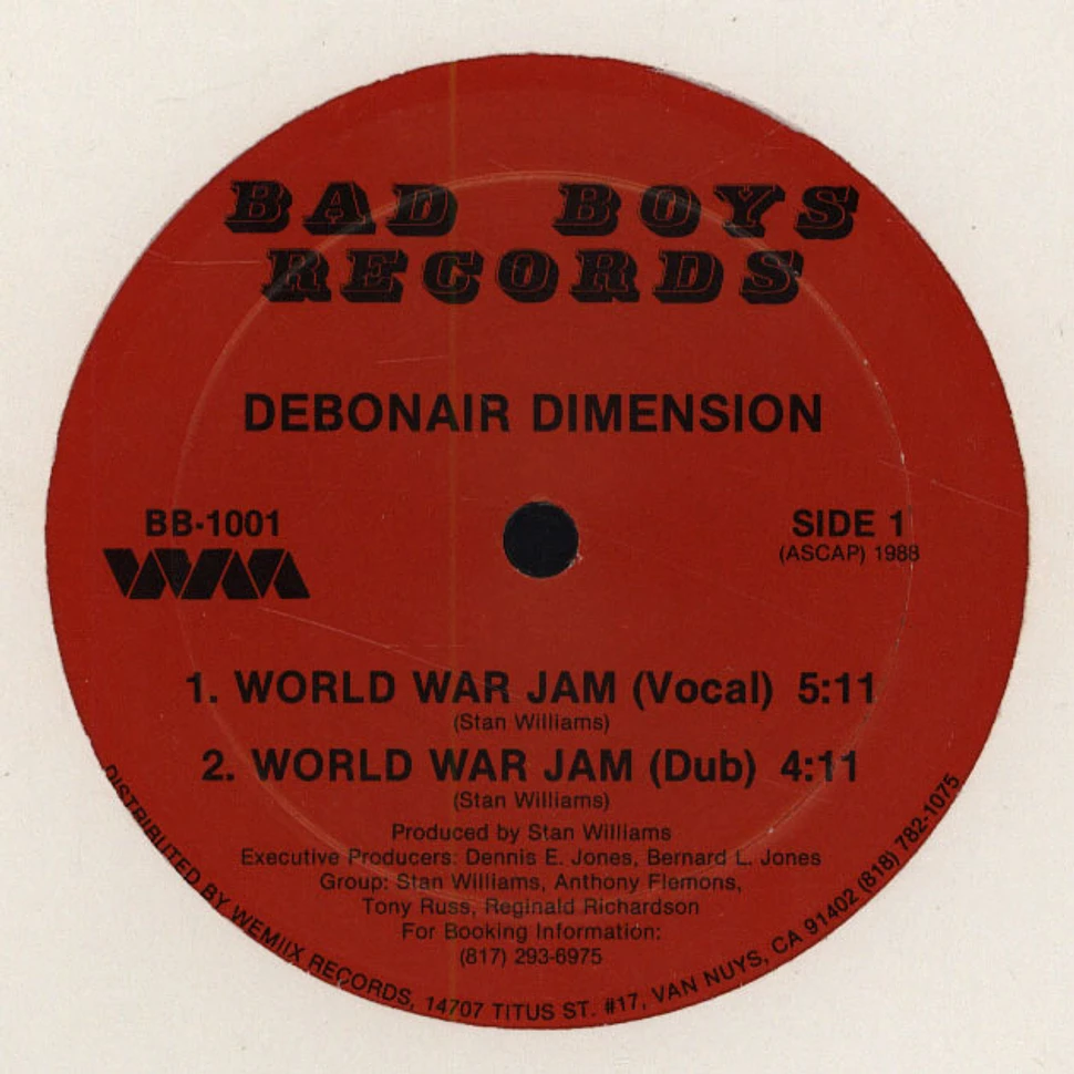 Debonair Dimension - World War Jam / Aids