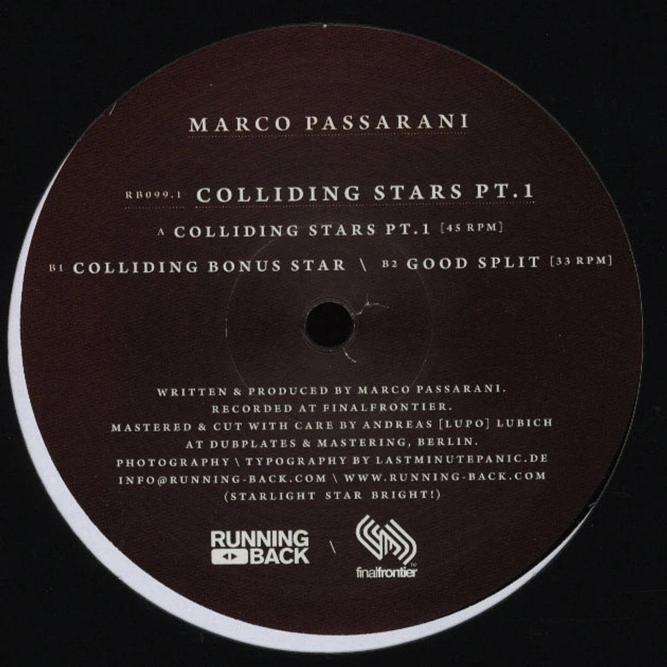 Marco Passarani - Colliding Stars Part 1