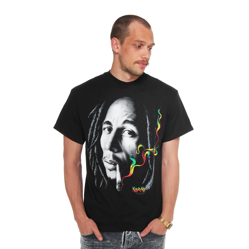 Bob Marley - Rasta Smoke T-Shirt