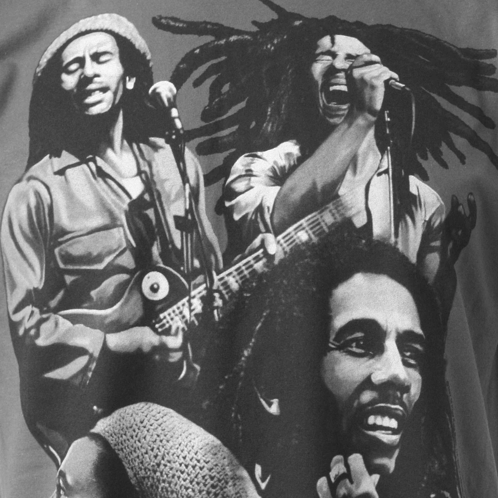 Bob Marley - Many Faces T-Shirt