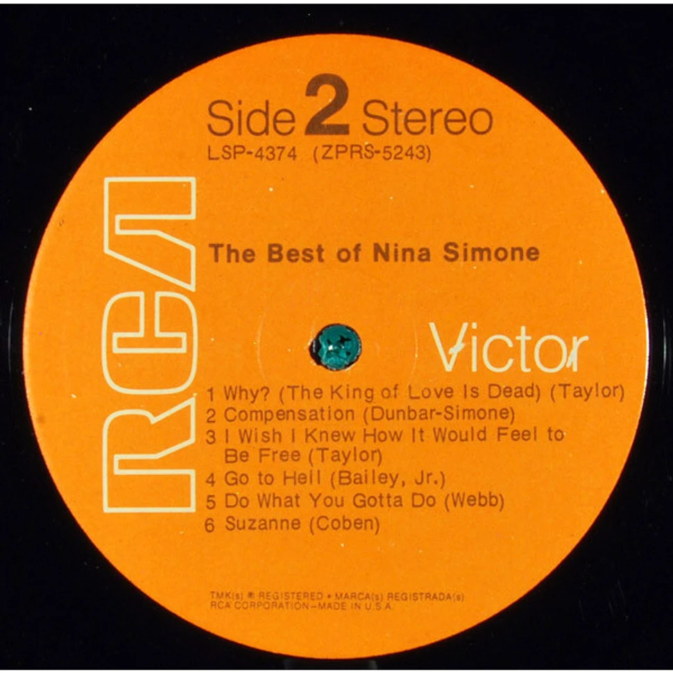 Nina Simone - The Best Of Nina Simone