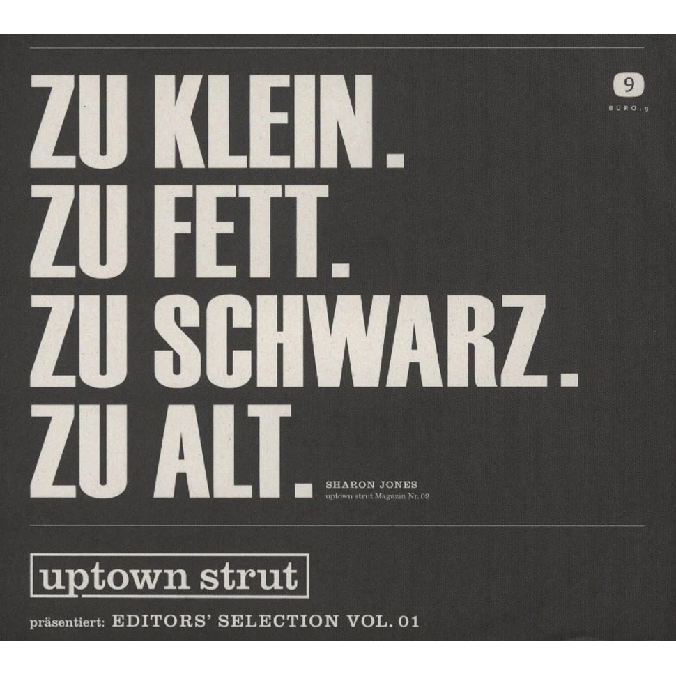 Uptown Strut Presents - Editor's Selection Volume 1