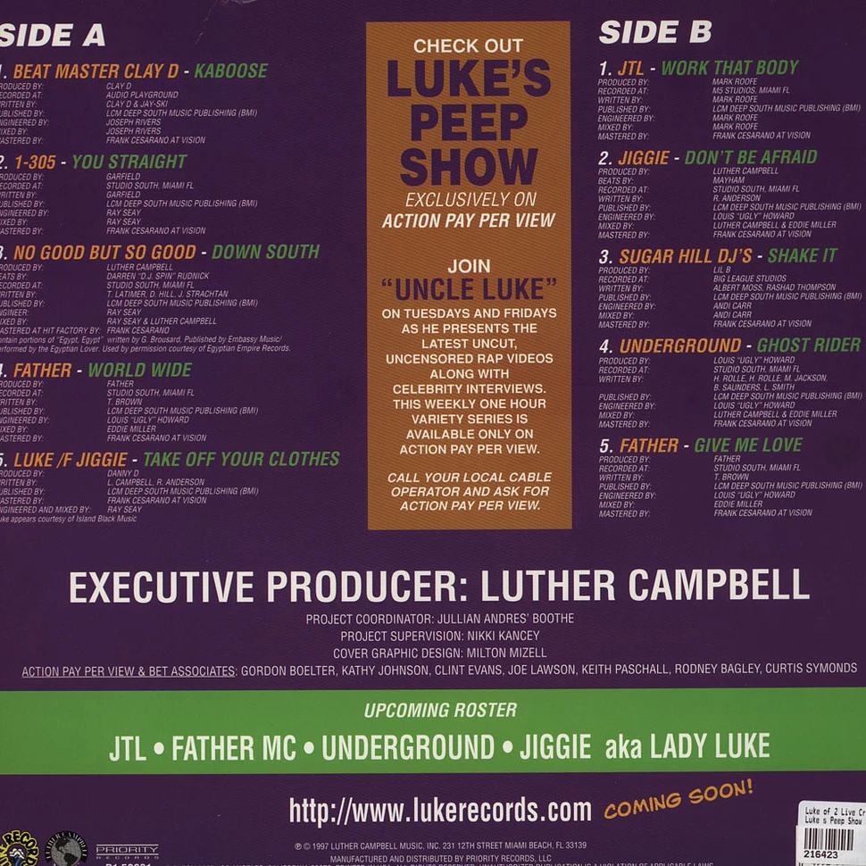Luke of 2 Live Crew - Luke's Peep Show