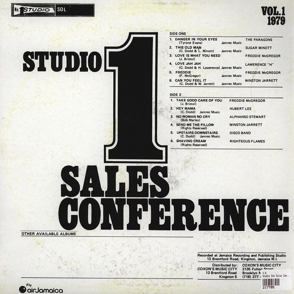 V.A. - Studio One Sales Conference Volume 1 - 1979