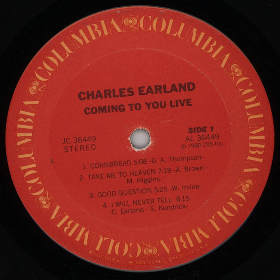 Charles Earland - Coming To You Live