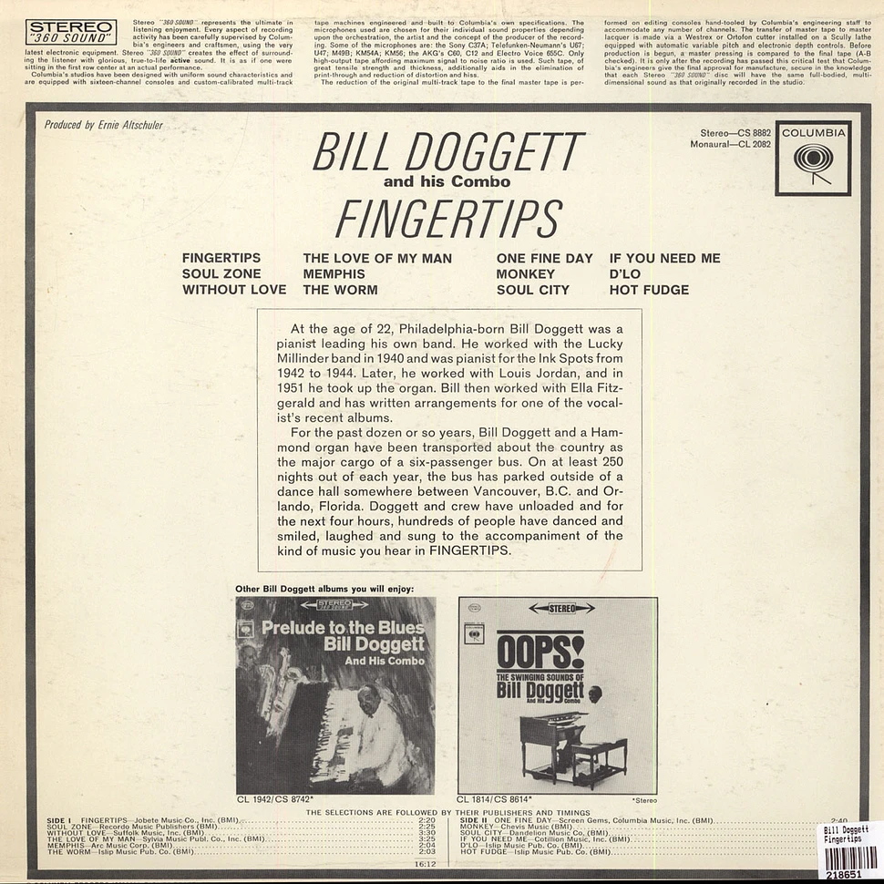 Bill Doggett - Fingertips