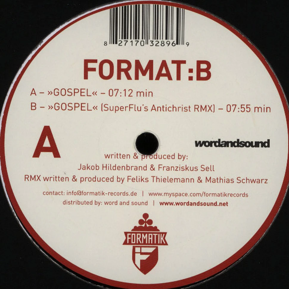 Format B - Gospel Superflu Remix