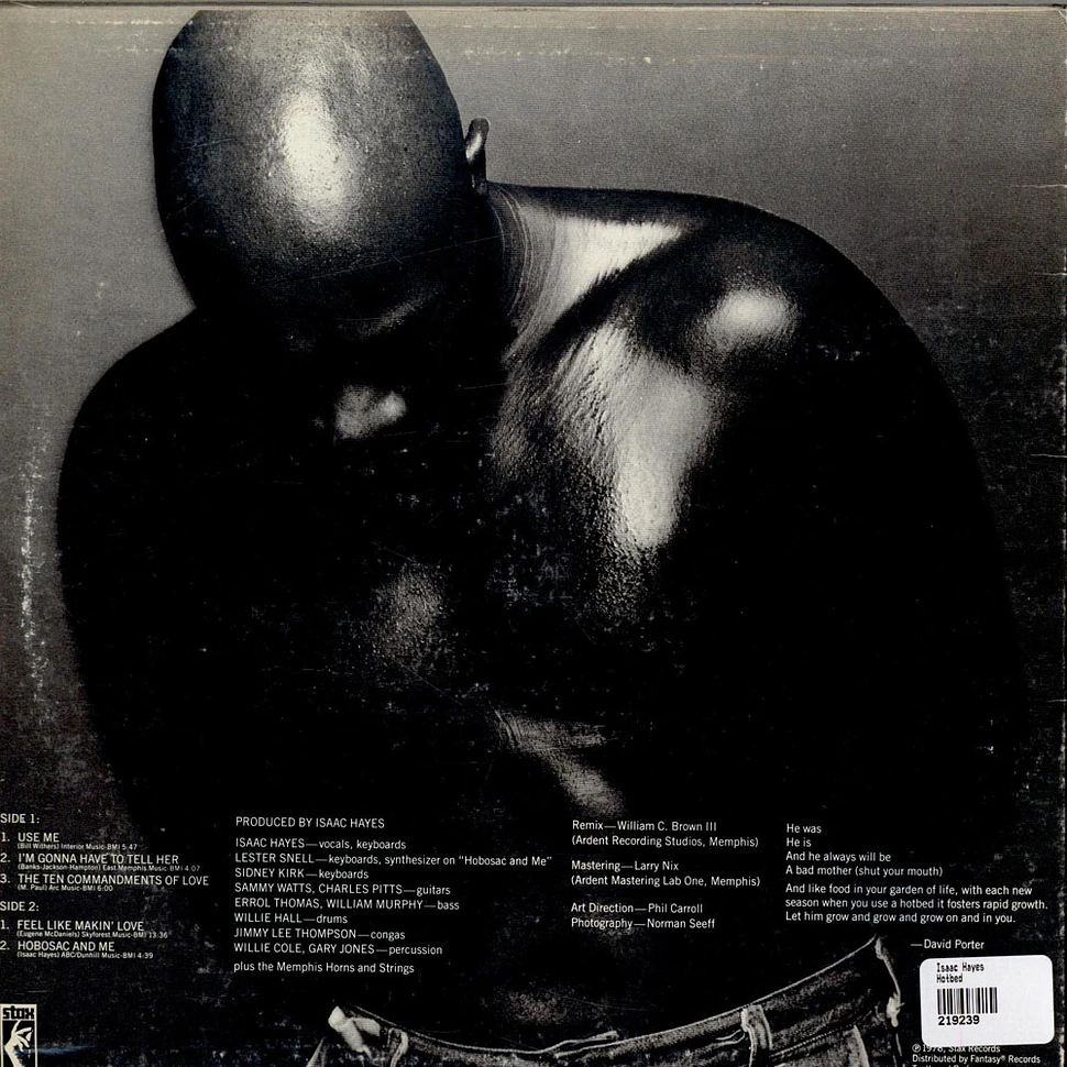 Isaac Hayes - Hotbed