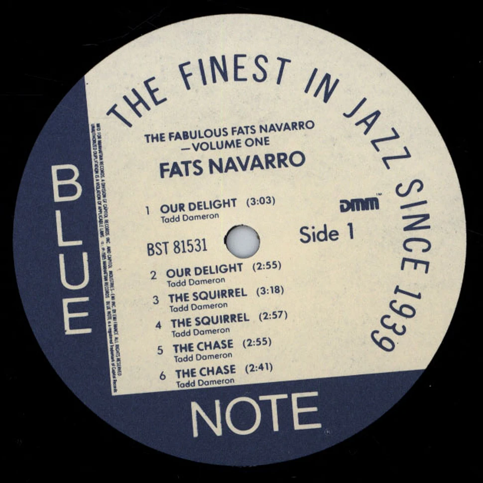 Fats Navarro - The Fabulous Fats Navarro Volume 1