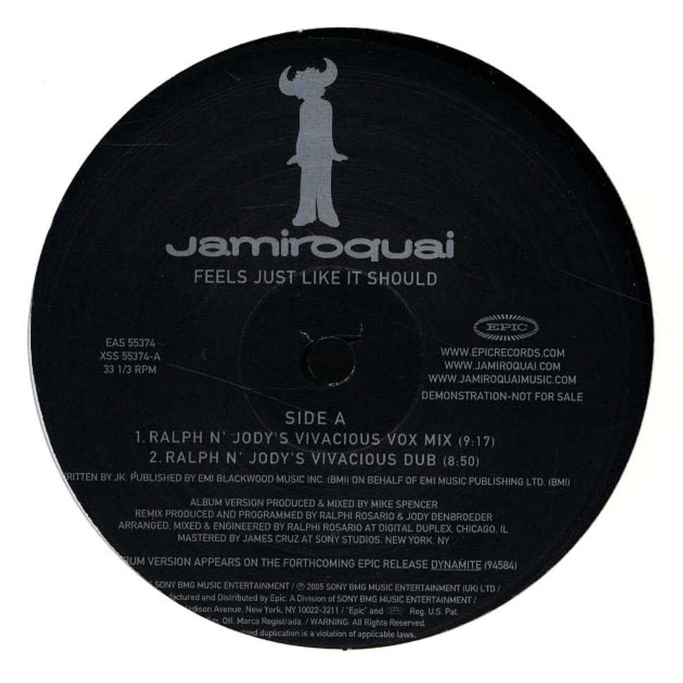 Jamiroquai - Feels just like it should