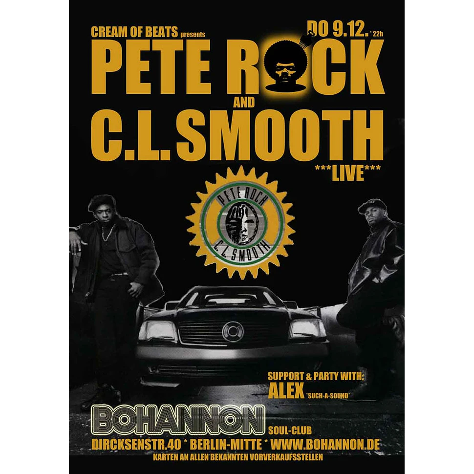 Pete Rock & CL Smooth - Konzertticket für Berlin, 09.12.2010 @ Bohannon