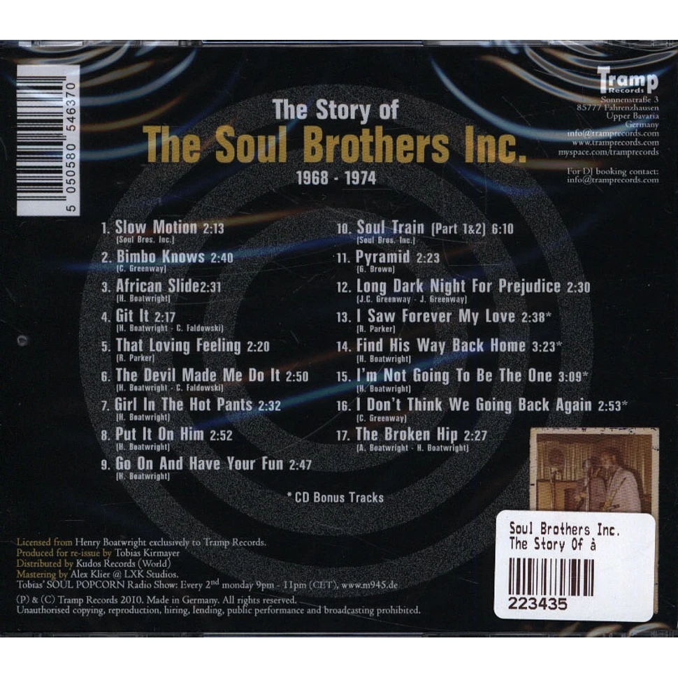 Soul Brothers Inc. - The Story Of …