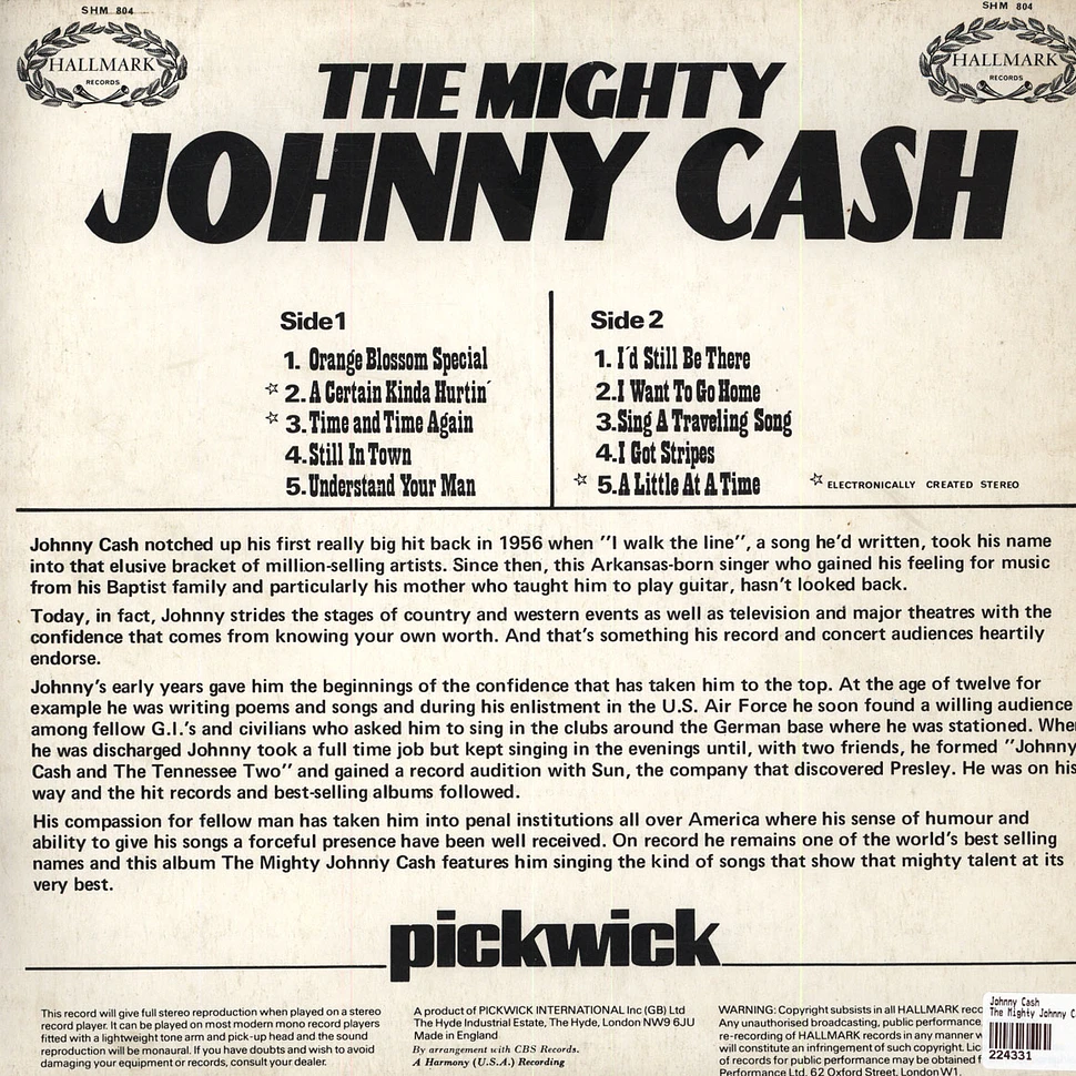 Johnny Cash - The Mighty Johnny Cash