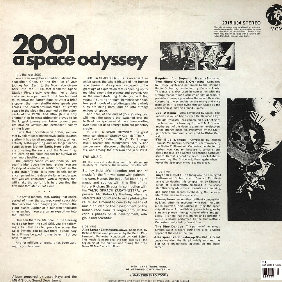 V.A. - OST 2001 A Space Odyssey