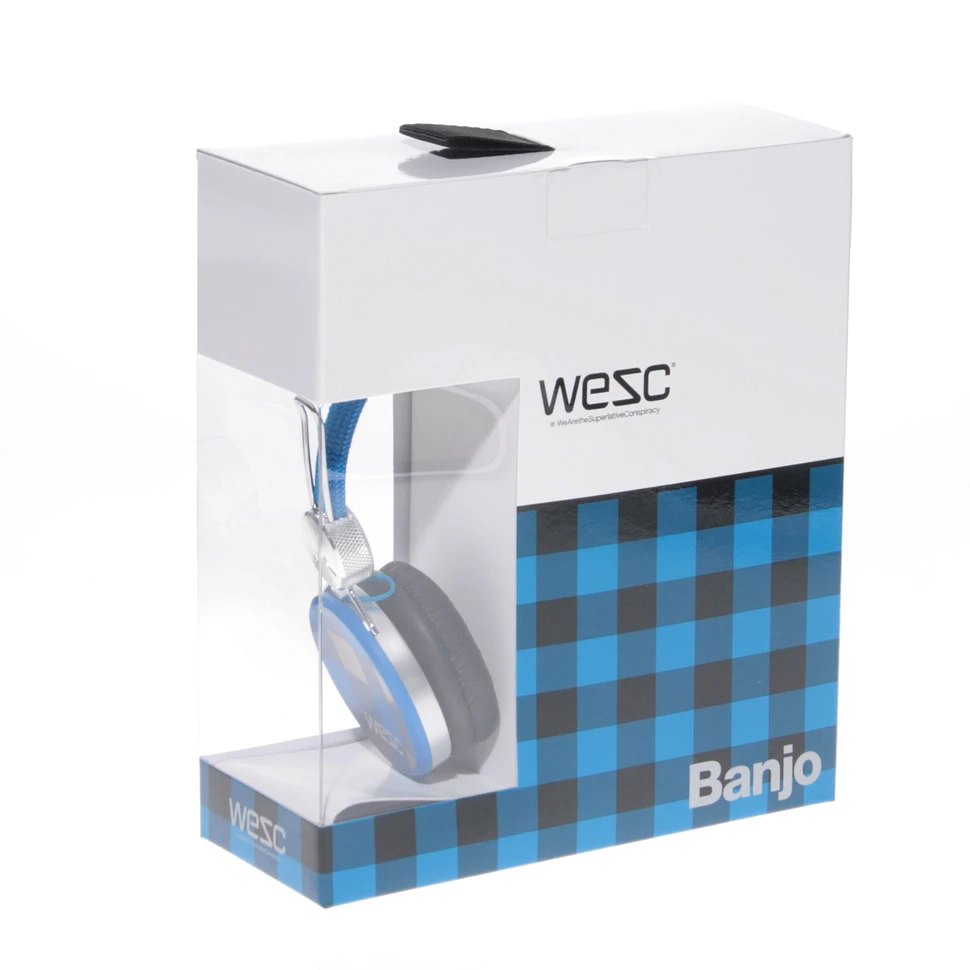 WeSC - Checked Banjo Headphones