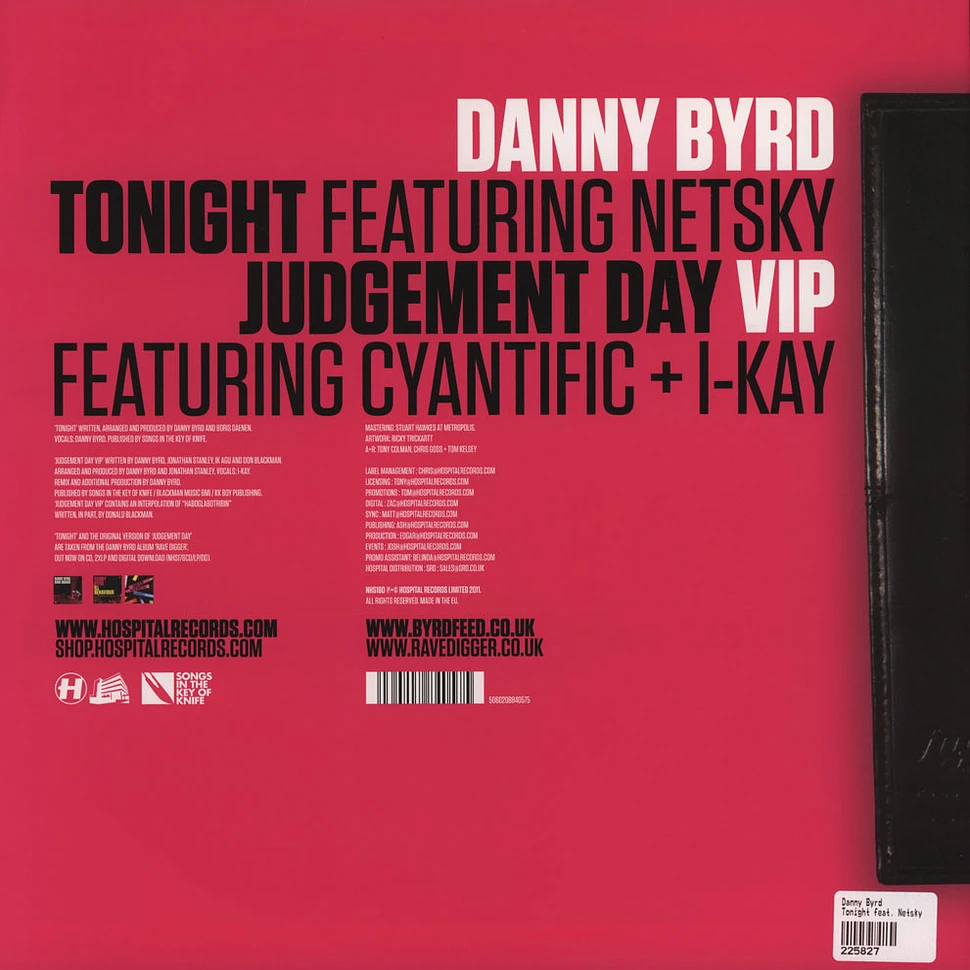 Danny Byrd - Tonight feat. Netsky