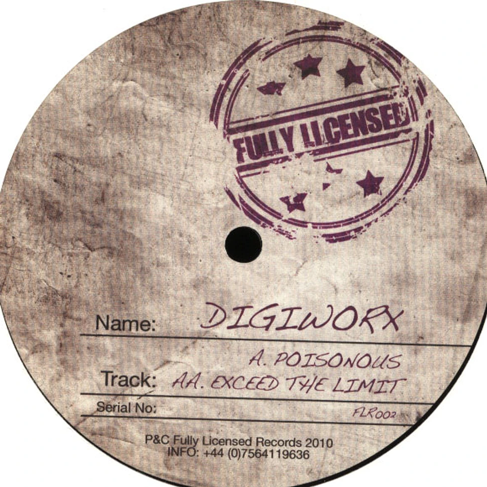 Digiworx - Exceed The Limit / Poisonous