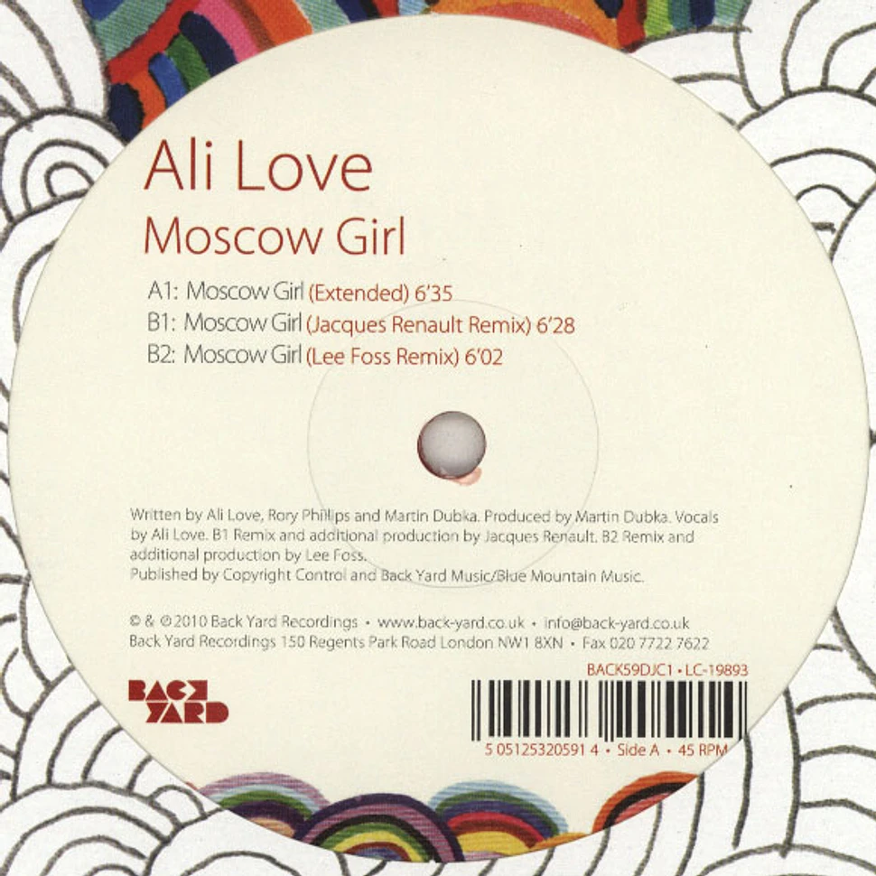 Ali Love - Moscow Girl