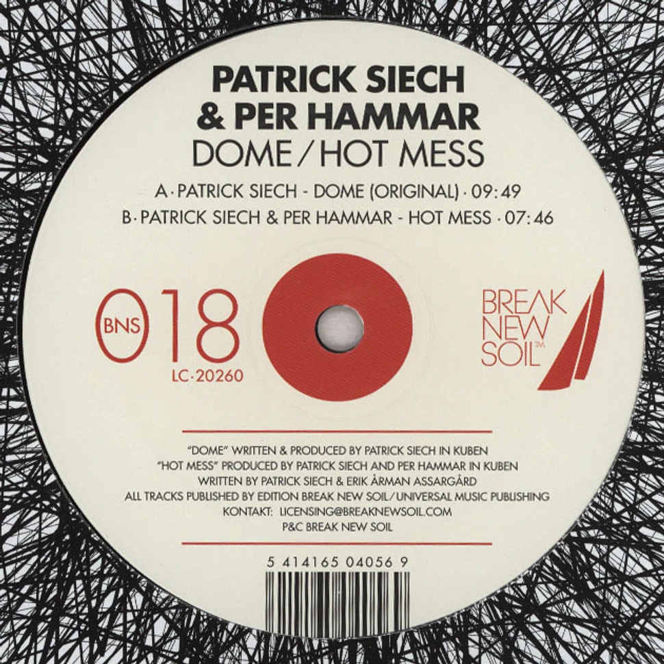 Patrick Siech & Per Hammar - Dome / Hot Mess