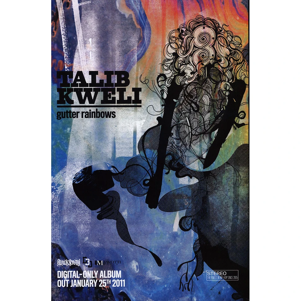 Talib Kweli - Gutter Rainbows Poster