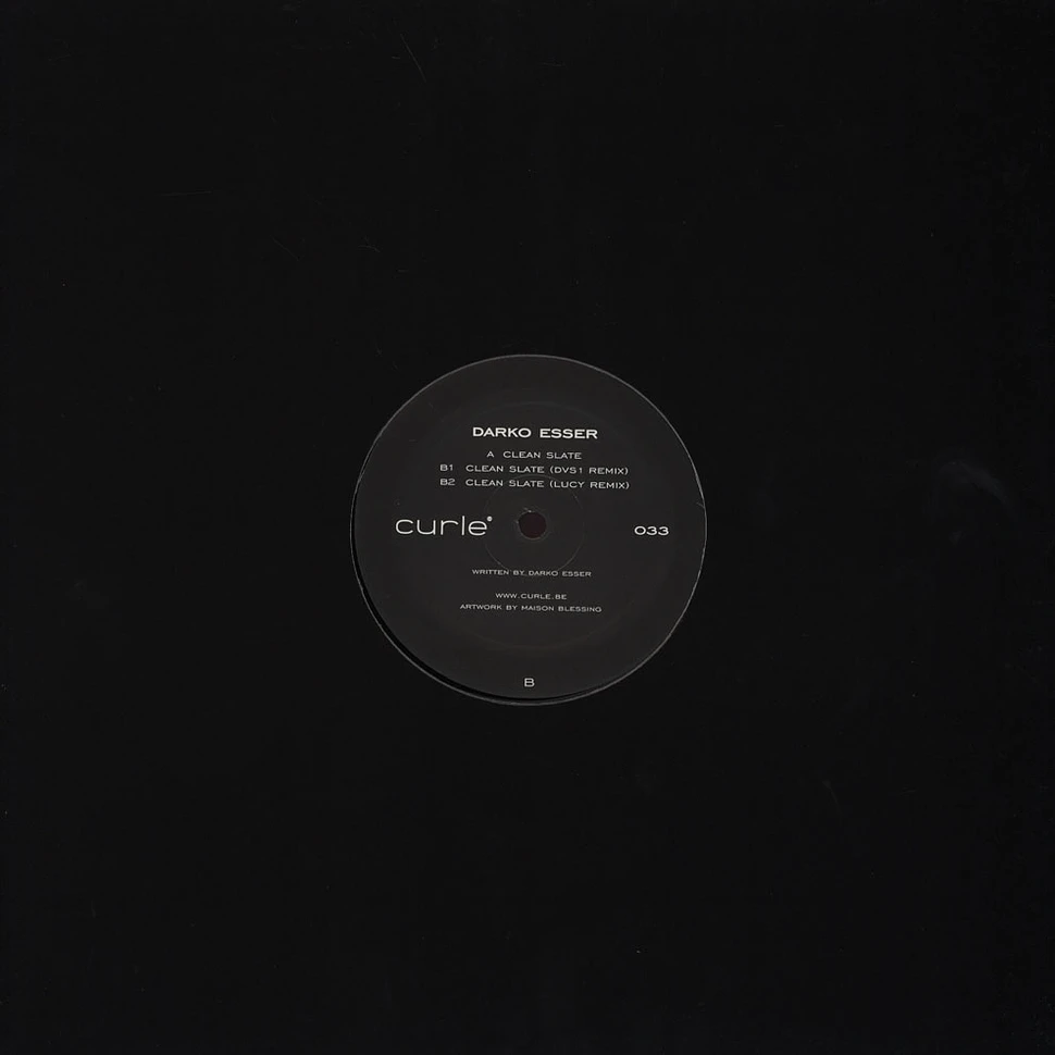 Darko Esser - Clean Slate Dvs1 & Lucy Remixes