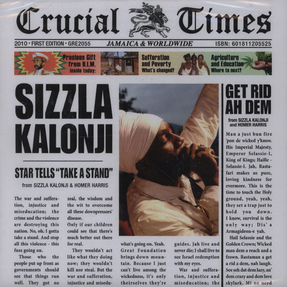 Sizzla - Crucial Times
