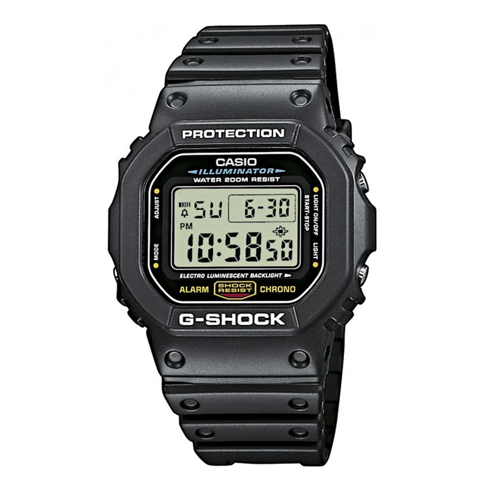 Casio - G-Shock DW-5600E-1VER Time Catcher