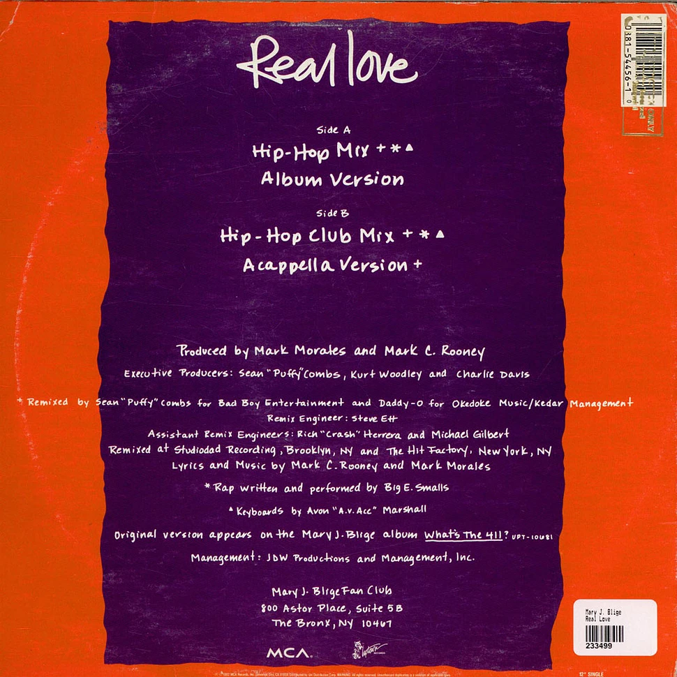 Mary J. Blige - Real Love