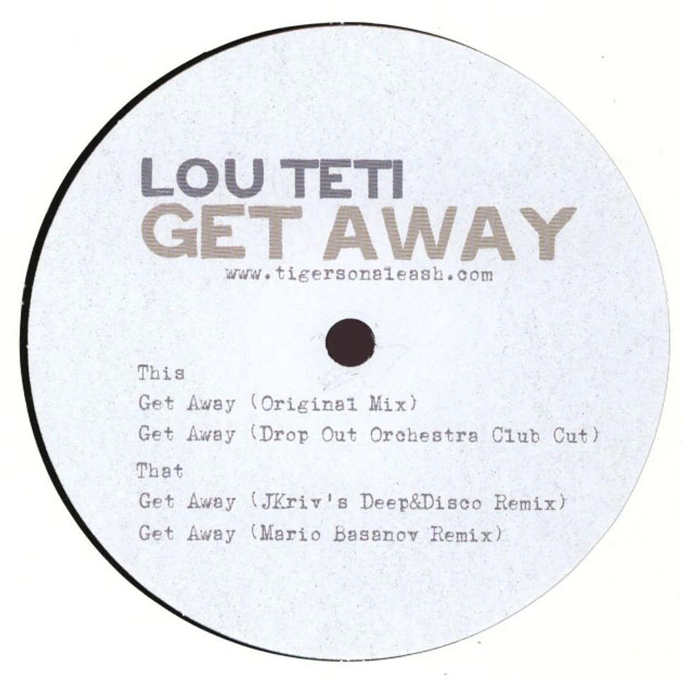 Lou Teti - Get Away
