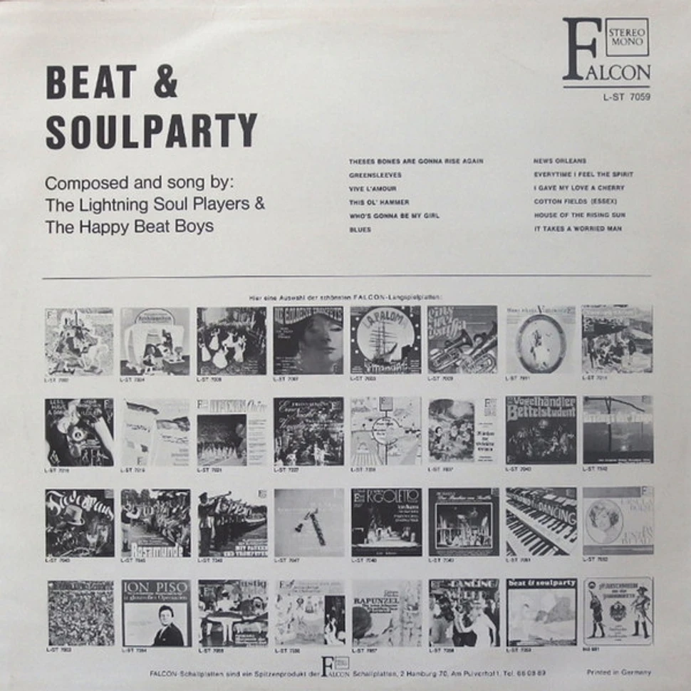 Lightning Soul Players & The Happy Beat Boys - Beat & Soulparty