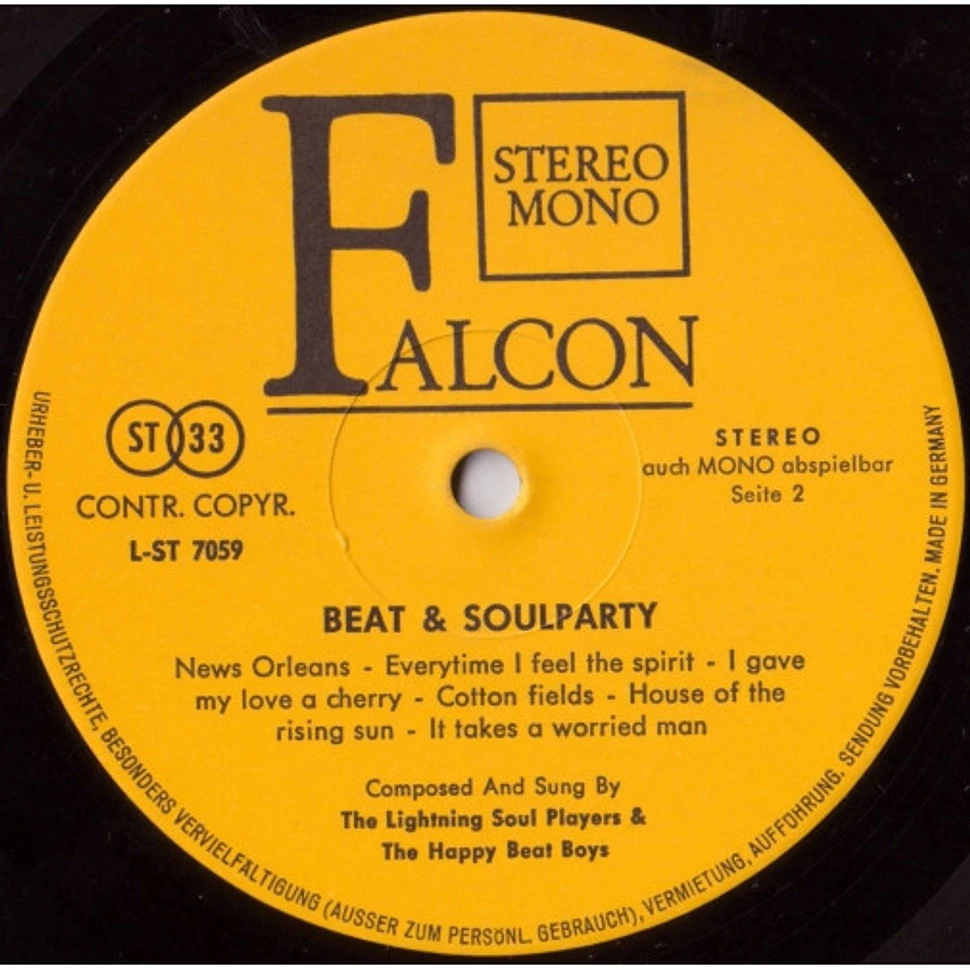 Lightning Soul Players & The Happy Beat Boys - Beat & Soulparty