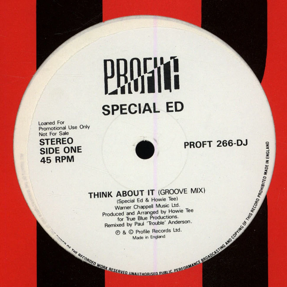 Special Ed - Think about it
