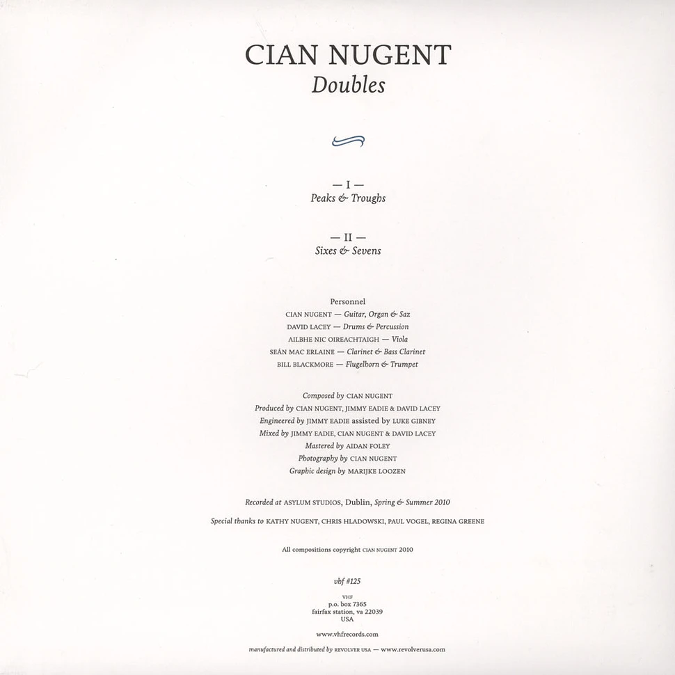 Cian Nugent - Doubles
