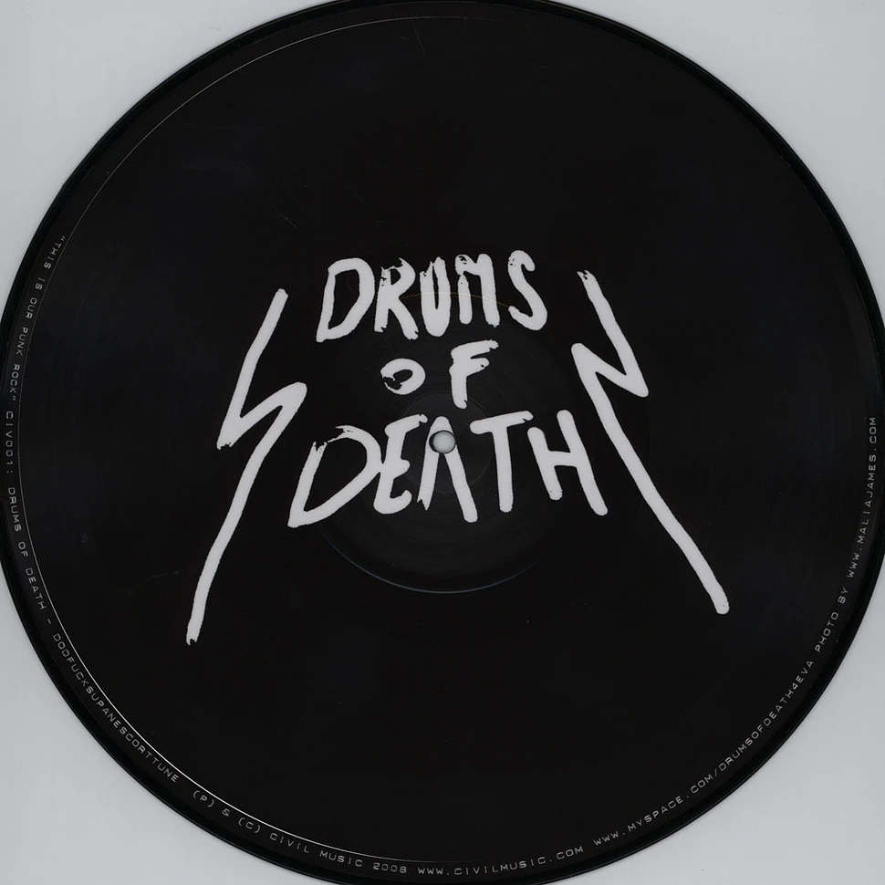 Drums Of Death - Dodfucksupanescorttune