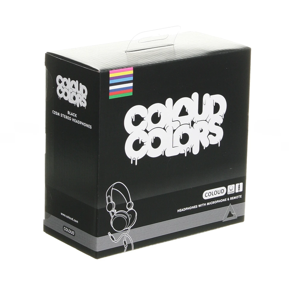 Coloud - Colors Series Black Headphones