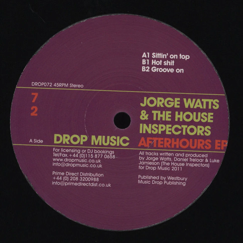 Jorge Watts & The House Inspectors - Afterhours EP